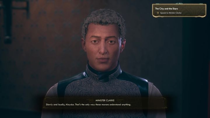 W czasie rozmowy dowiesz się, że DMSO jest w posiadaniu przewodniczącego Rockwella - Miasto i gwiazdy | Solucja The Outer Worlds - The Outer Worlds - poradnik do gry