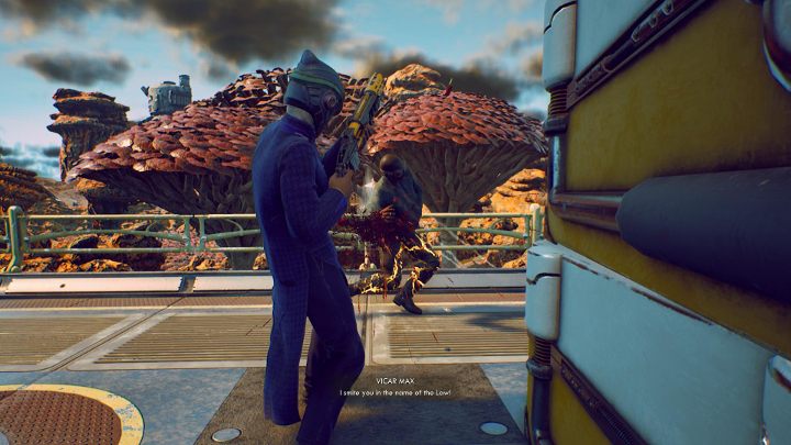 Towarzysze mogą skutecznie zająć się wrogami. - Najlepsze buildy w The Outer Worlds - The Outer Worlds - poradnik do gry