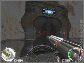 Teraz musimy się dostać do środka. Włączamy niewidoczność i wchodzimy do środka - [Misja 6] Wahadłowiec - cz.3 | Chrome - Chrome - poradnik do gry