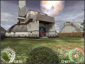 Skręcamy w lewą stronę, chowając się między kontenerami - [Misja 6] Wahadłowiec - cz.4 | Chrome - Chrome - poradnik do gry