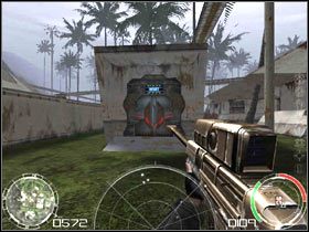 Na końcu przy kolejnej bramie znajduje się budynek. Wchodzimy do środka i zjeżdżamy winda w dół. - [Misja 10] Magazyny - cz.3 | Chrome - Chrome - poradnik do gry