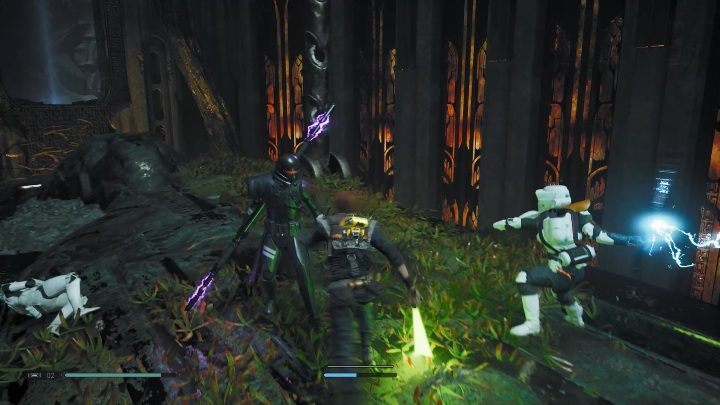 Takie moce jak odpychanie czy przyciąganie nieraz uratują Ci życie - Walka w Jedi Upadły Zakon / Fallen Order - Star Wars Jedi Fallen Order - poradnik do gry