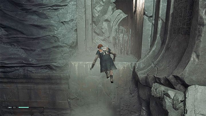 W nowej lokacji przebywa kolejny Tomb Guardian, aczkolwiek strażnik już na starcie zostanie osłabiony przez eksplodujące Skungusy - Rozdział 2 Grobowiec Eilram - solucja Jedi Upadły zakon / Fallen Order - Star Wars Jedi Fallen Order - poradnik do gry