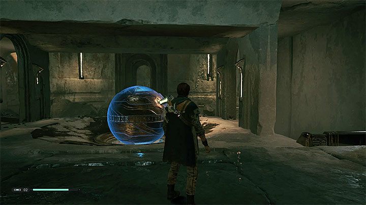 Powrócisz do centralnej sali z punktem medytacji (uwaga - gra odblokowała nowe umiejętności do zakupu - Rozdział 2 Grobowiec Eilram - solucja Jedi Upadły zakon / Fallen Order - Star Wars Jedi Fallen Order - poradnik do gry