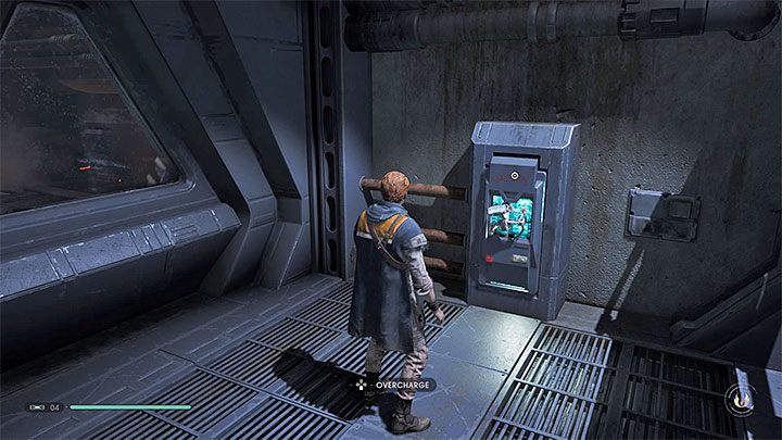 Wejdź do małej windy w tym samym pomieszczeniu i zaczekaj aż zawiezie cię na inne piętro - Rozdział 3 Kashyyyk - solucja Jedi Upadły zakon / Fallen Order - Star Wars Jedi Fallen Order - poradnik do gry
