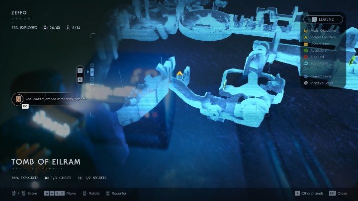 Moc pchnięcia otrzymasz eksplorując Tomb of Eilram, na planecie Zeffo - Jak odblokować nowe ataki Mocy w Jedi Upadły Zakon? - Star Wars Jedi Fallen Order - poradnik do gry