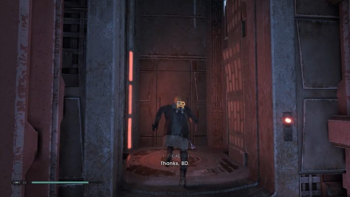 Aby opuścić lokację wejdź po prostu do windy, a ta przeniesie Cię na kolejny poziom - Zagadka z elektrycznością - Bagono w Jedi Upadły Zakon / Fallen Order - Star Wars Jedi Fallen Order - poradnik do gry