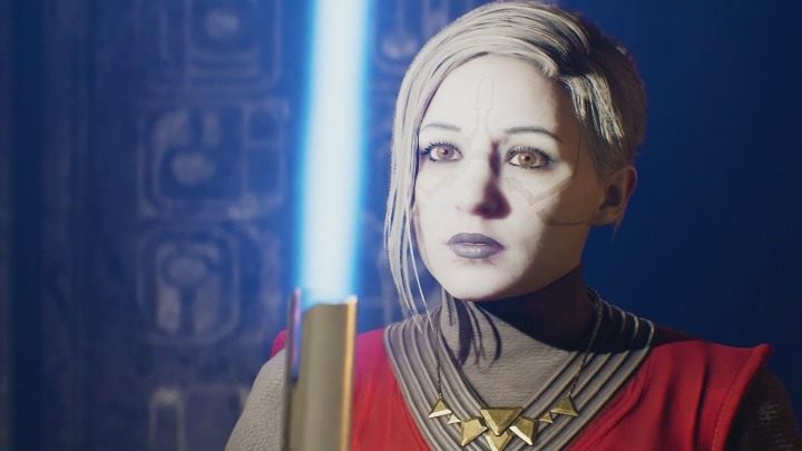 Tina Ivlev - Nightsister Merrin - Jacy aktorzy występują w grze Jedi Upadły Zakon? - Star Wars Jedi Fallen Order - poradnik do gry