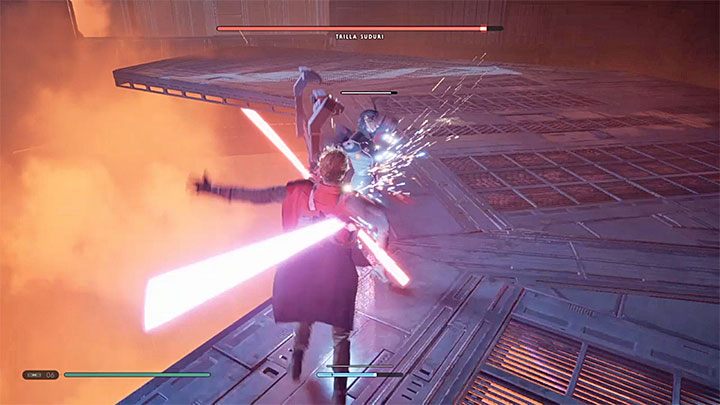 W przeciwieństwie do poprzednich starć z Drugą Siostrą to nie zakończy się przedwcześnie - Rozdział 6 Fortress Inquisitorius - finał - solucja Jedi Upadły zakon - Star Wars Jedi Fallen Order - poradnik do gry