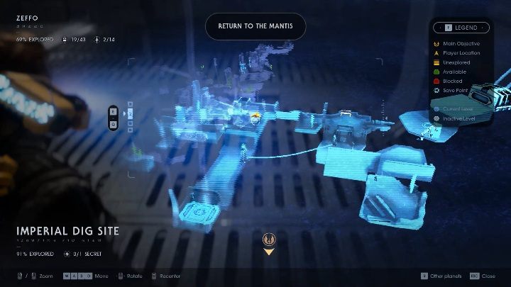 Na lewej stronie znajdziesz przejście - Jak powrócić na statek w Zeffo w Jedi Upadły zakon? - Star Wars Jedi Fallen Order - poradnik do gry