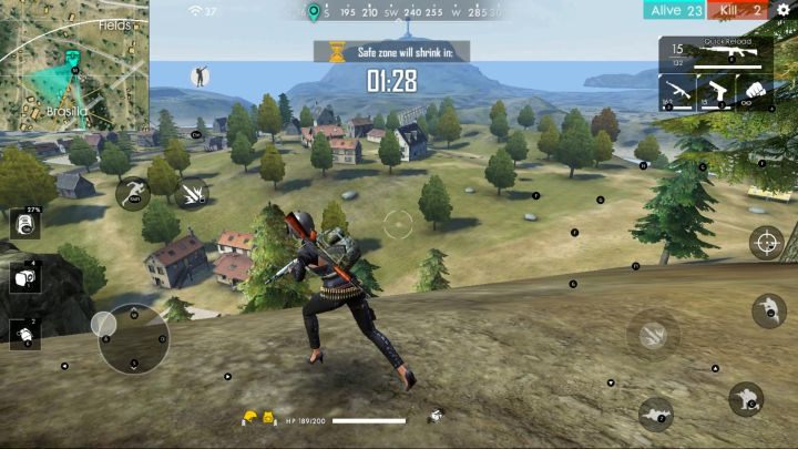Wszelkie wzniesienia świetnie nadają się do badania okolicy. - Jak zaskoczyć wroga w Garena Free Fire? - Garena Free Fire - poradnik do gry