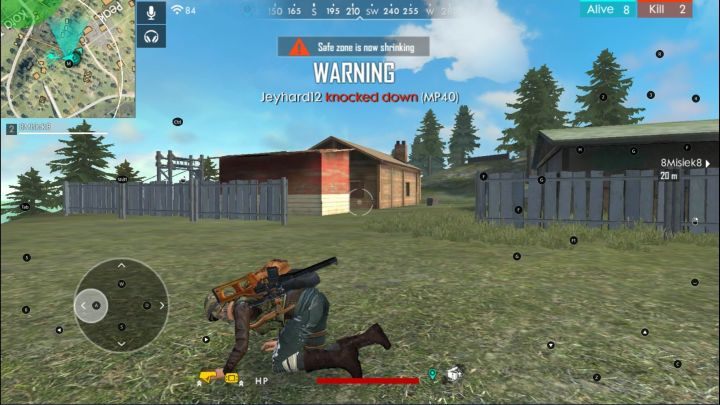 W trybach Duo i Squad, po opróżnieniu paska zdrowia postać zostaje powalona i można ją jeszcze ocucić. - Jak wyleczyć postać w Garena Free Fire? - Garena Free Fire - poradnik do gry