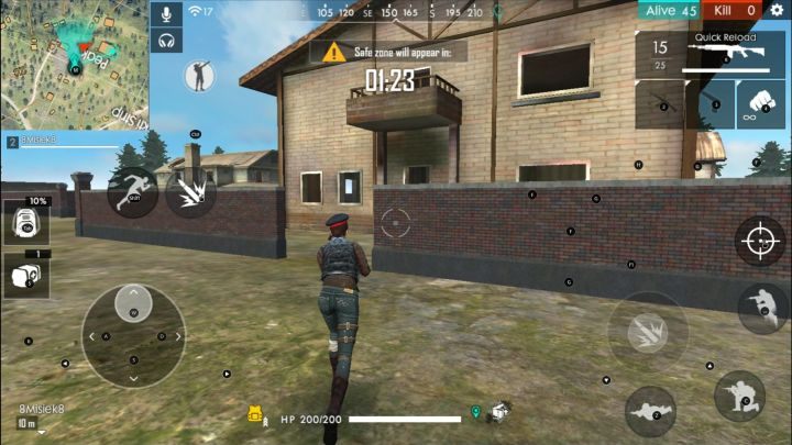 Nigdy nie masz pewności, czy ktoś nie siedzi w budynku - zachowaj więc czujność. - Porady ogólne do Garena Free Fire - Garena Free Fire - poradnik do gry