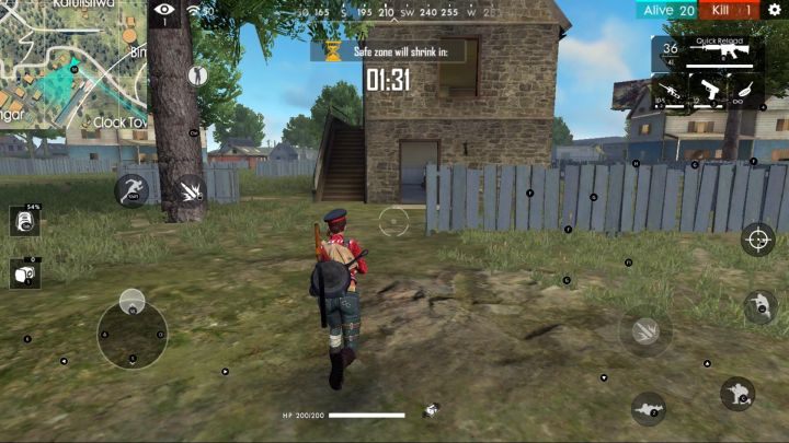 Warto w pierwszej kolejności oczyszczać budynki o kilku kondygnacjach. - Skuteczne przemieszczanie się po mapie w Garena Free Fire - Garena Free Fire - poradnik do gry