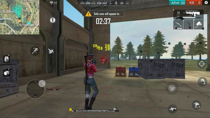 Odpowiednio rozegrany początek pozwoli Ci zyskać przewagę nad innymi graczami. - Jak dotrwać do finału w Garena Free Fire - Garena Free Fire - poradnik do gry