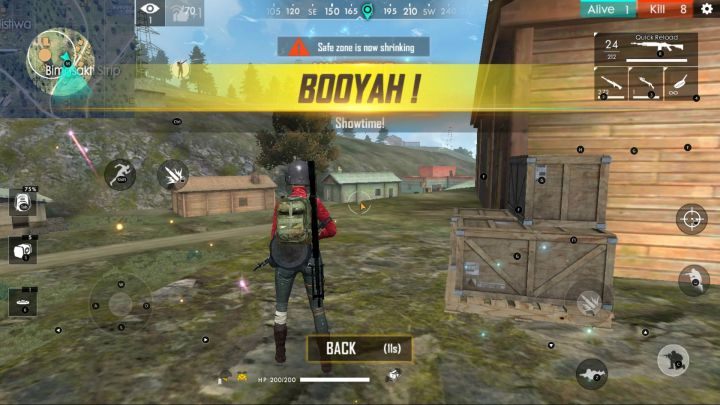 Na ten widok czeka każdy - przy odrobinie szczęścia i wprawy, uda Ci się wygrać niejedno starcie. - Jak dotrwać do finału w Garena Free Fire - Garena Free Fire - poradnik do gry