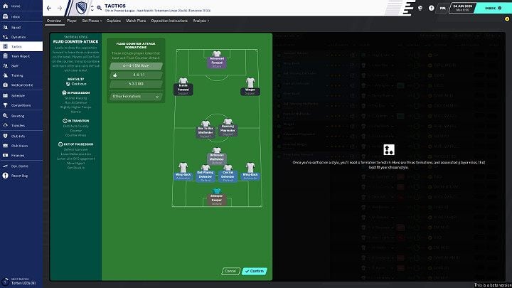 W grze Football Manager 2020 możesz wybierać spośród szerokiego wachlarza dostępnych formacji, jak np - Taktyka w Football Manager 2020 - Football Manager 2020 - poradnik do gry