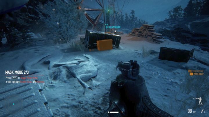 Zbliż się do wskaźnika, by zebrać swój karabin snajperski. - Góry Ałtaj (Altai Mountains) | Solucja Sniper Ghost Warrior Contracts - Sniper Ghost Warrior Contracts - poradnik do gry
