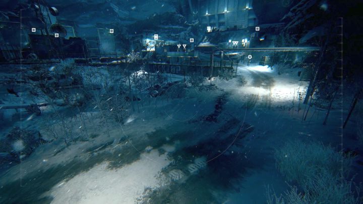 Dzięki podglądowi na kamery, będziesz w stanie namierzyć sporo wrogów ulokowanych obok głównego celu tej lokacji, Dmitriego Ivanowskiego. - Góry Ałtaj (Altai Mountains) | Solucja Sniper Ghost Warrior Contracts - Sniper Ghost Warrior Contracts - poradnik do gry