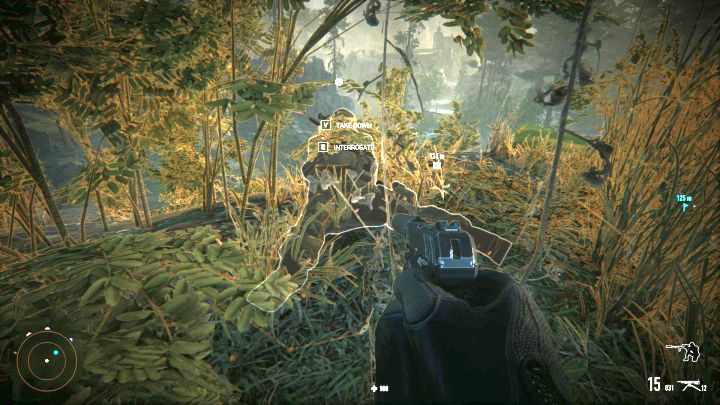 Wrogi snajper leżący w trawie. - Dolina Beketowa (Beketov Valley) | Solucja Sniper Ghost Warrior Contracts - Sniper Ghost Warrior Contracts - poradnik do gry