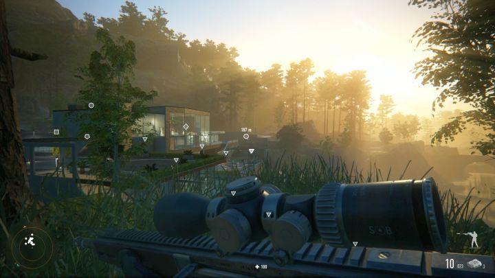 Wrogów w bazie nie ma wielu, jest tutaj jednak dwójka snajperów, na którą trzeba uważać. - Dolina Beketowa (Beketov Valley) | Solucja Sniper Ghost Warrior Contracts - Sniper Ghost Warrior Contracts - poradnik do gry