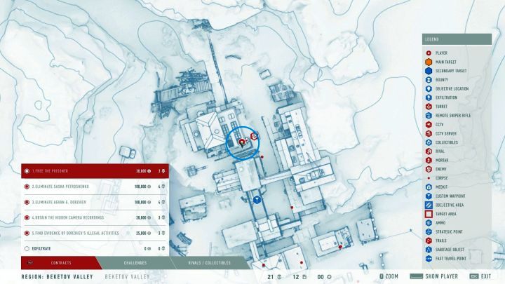 Domyślna lokalizacja Dorzewa na mapie... - Dolina Beketowa (Beketov Valley) | Solucja Sniper Ghost Warrior Contracts - Sniper Ghost Warrior Contracts - poradnik do gry
