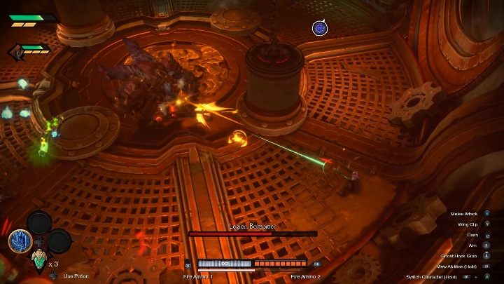 Dystansowa broń Waśni oraz jego zwinne ruchy umożliwiają mu robienie szybkich uników - Darksiders Genesis: Bohaterowie - różnice - Darksiders Genesis - poradnik do gry