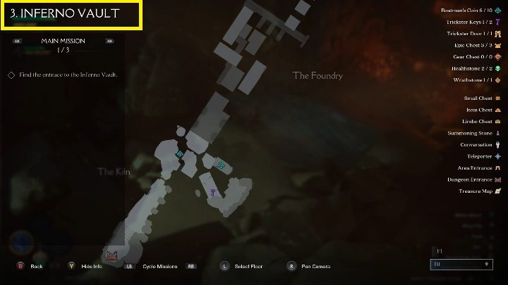 W lewym górnym rogu znajdziesz też nazwę rozdziału, w którym właśnie jesteś - Darksiders Genesis: Mapa - jak wygląda? - Darksiders Genesis - poradnik do gry