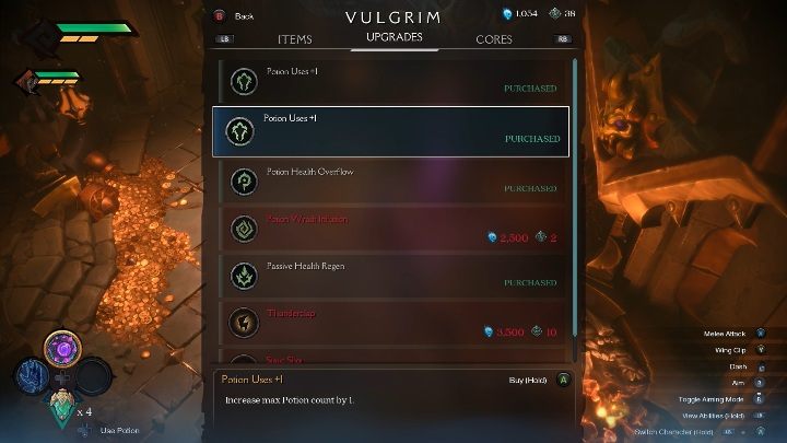 Sklep nie zamknie się nigdy, możesz więc stale do niego wracać i uzupełniać zapasy - Darksiders Genesis: Sklepy - czy są tylko w Pustce? - Darksiders Genesis - poradnik do gry
