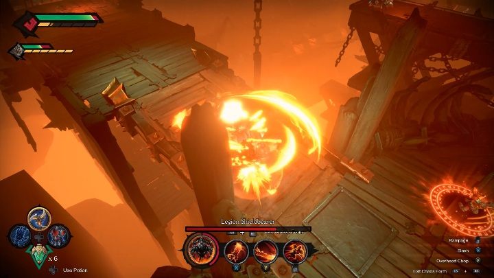 Boss nie ma dużej ilości życia - Darksiders Genesis: Legion Shieldbearer boss - rozdział 14, walka - Darksiders Genesis - poradnik do gry