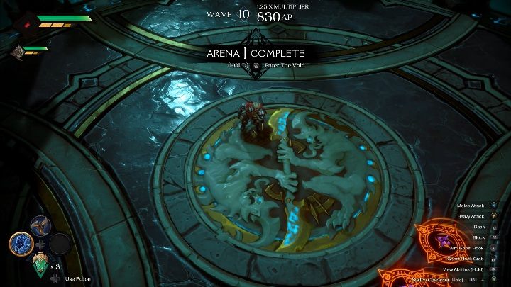 Po ukończeniu szóstego rozdziału (zabiciu Mammona) odblokujesz areny - Darksiders Genesis: Arena - Darksiders Genesis - poradnik do gry