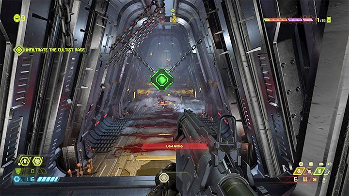 Podczas eksploracji map w Doom Eternal możesz natrafiać na duże zielone przyciski - Doom Eternal: Porady na start - Doom Eternal - poradnik do gry