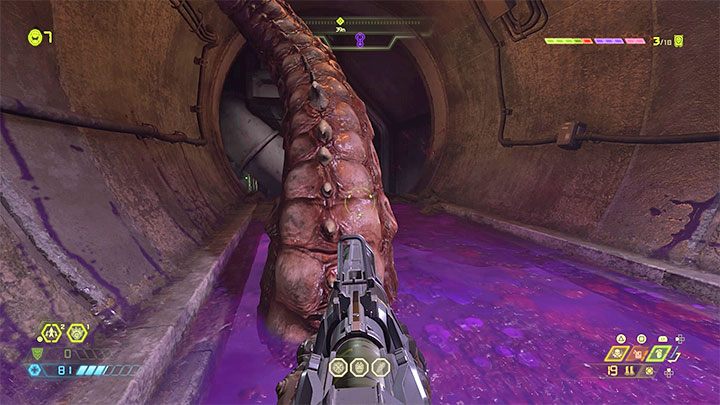 Macki (Tentacles) są bardzo irytującą odmianą zagrożeń z jakimi trzeba radzić sobie podczas przechodzenia gry, gdyż zawsze atakują z zaskoczenia - Doom Eternal: Porady na start - Doom Eternal - poradnik do gry