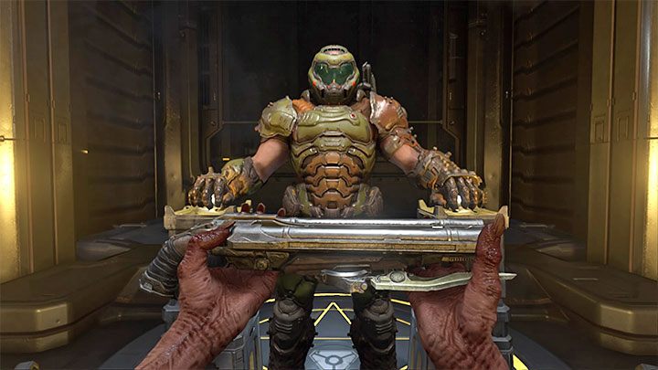 Hak z łańcuchem jest dostępny tylko podczas korzystania z superstzelby - Doom Eternal: Hak z łańcuchem - jak go używać? - Doom Eternal - poradnik do gry