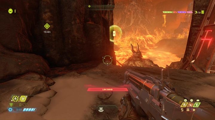 Na dole czeka na ciebie komitet powitalny, który musisz wyeliminować - Doom Eternal: Exultia solucja, opis przejścia - Doom Eternal - poradnik do gry