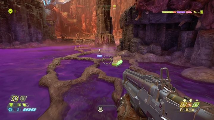 Idź dalej ścieżką, uważaj na płomienie i niszcz demony - Doom Eternal: Exultia solucja, opis przejścia - Doom Eternal - poradnik do gry