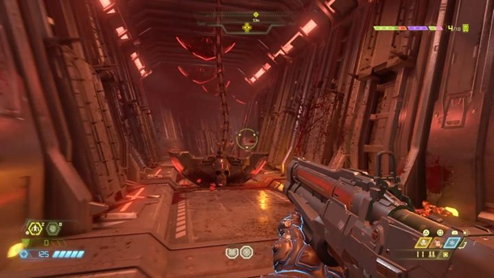 Zeskocz na dół teraz w przejście, które się ujawniło - Doom Eternal: Baza Kultystów (Cultist Base) solucja, opis przejścia - Doom Eternal - poradnik do gry