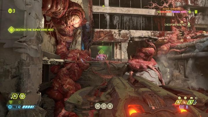 1 - Doom Eternal: Supergniazdo Juchy (Super Gore Nest) solucja, opis przejścia - Doom Eternal - poradnik do gry