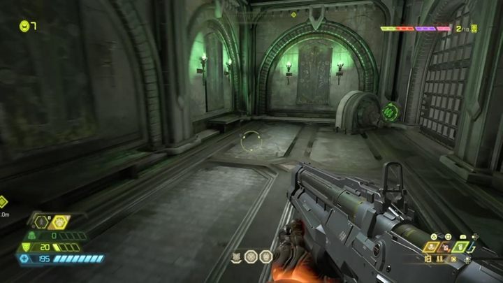 Przejdź dalej, pokonaj demony, a dotrzesz do komnaty i obejrzysz scenę z przeszłości swojego bohatera - Doom Eternal: Taras Nabad solucja, opis przejścia - Doom Eternal - poradnik do gry