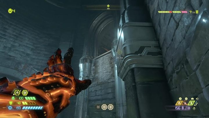 Kawałek dalej znajdziesz znów podtopioną komnatę - Doom Eternal: Taras Nabad solucja, opis przejścia - Doom Eternal - poradnik do gry