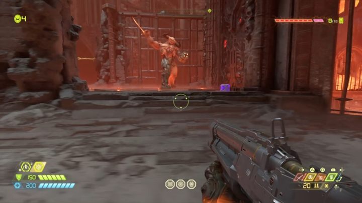 Kontynuuj drogę, a natkniesz się na nową, potężną odmianę wroga - Tyran (Tyrant) - Doom Eternal: Nekravol 1 solucja, opis przejścia - Doom Eternal - poradnik do gry