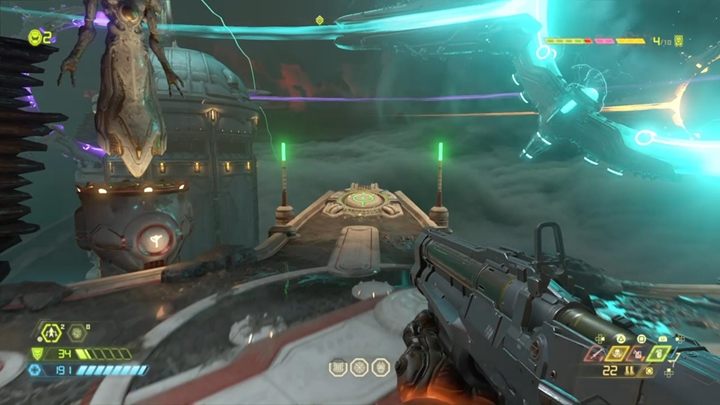 Przejdź przez drzwi i jedź windą na dół - Doom Eternal: Urdak solucja, opis przejścia - Doom Eternal - poradnik do gry