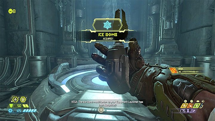 Lodowe bomby (Ice Bomb) automatycznie pozyskasz dzięki postępom w głównym wątku fabularnym gry Doom Eternal - Doom Eternal: Bomba lodowa - Doom Eternal - poradnik do gry
