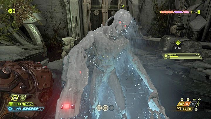 Bomby lodowe mają dwa główne zastosowania - Doom Eternal: Bomba lodowa - Doom Eternal - poradnik do gry
