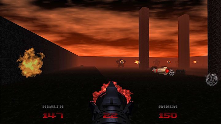 W trzeciej części etapu pojawi się grupa potworów Mancubus - Doom Eternal: Doom 64 - lista trofeów - Doom Eternal - poradnik do gry