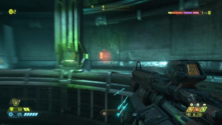 Do tej znajdźki dotrzesz wykonując misję fabularną - Doom Eternal: Exultia | Mapa sekretów, znajdźki - Doom Eternal - poradnik do gry