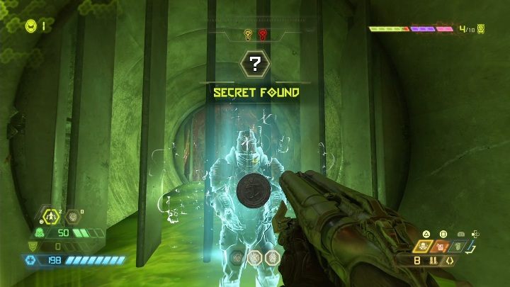 Ten sekret znajdziesz w kanałach - Doom Eternal: Supergniazdo juchy | Mapa sekretów, znajdźki - Doom Eternal - poradnik do gry