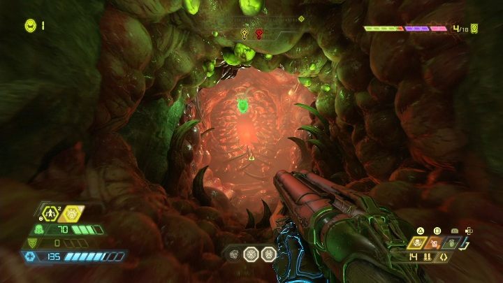 Uwierzysz nam, że wskoczenie w ogromną gębę potwora, wypełnioną setkami zębów da Ci dodatkowe życie - Doom Eternal: Supergniazdo juchy | Mapa sekretów, znajdźki - Doom Eternal - poradnik do gry