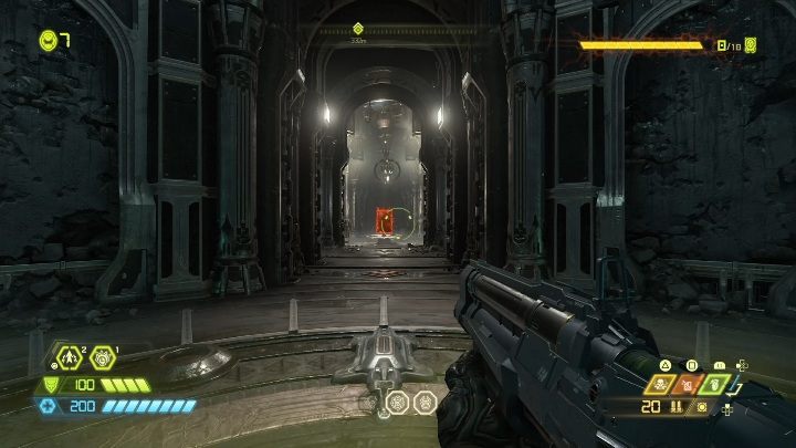 Kolejna notatka znajduje się praktycznie pod twoimi nogami - Doom Eternal: Strażnik Jeden | Mapa sekretów, znajdźki - Doom Eternal - poradnik do gry