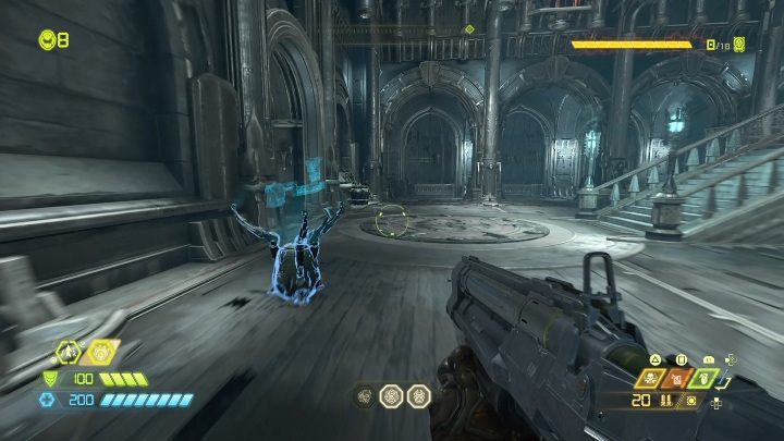 Mapę znajdziesz zaraz na wejściu do kolejnej części świątyni - Doom Eternal: Strażnik Jeden | Mapa sekretów, znajdźki - Doom Eternal - poradnik do gry
